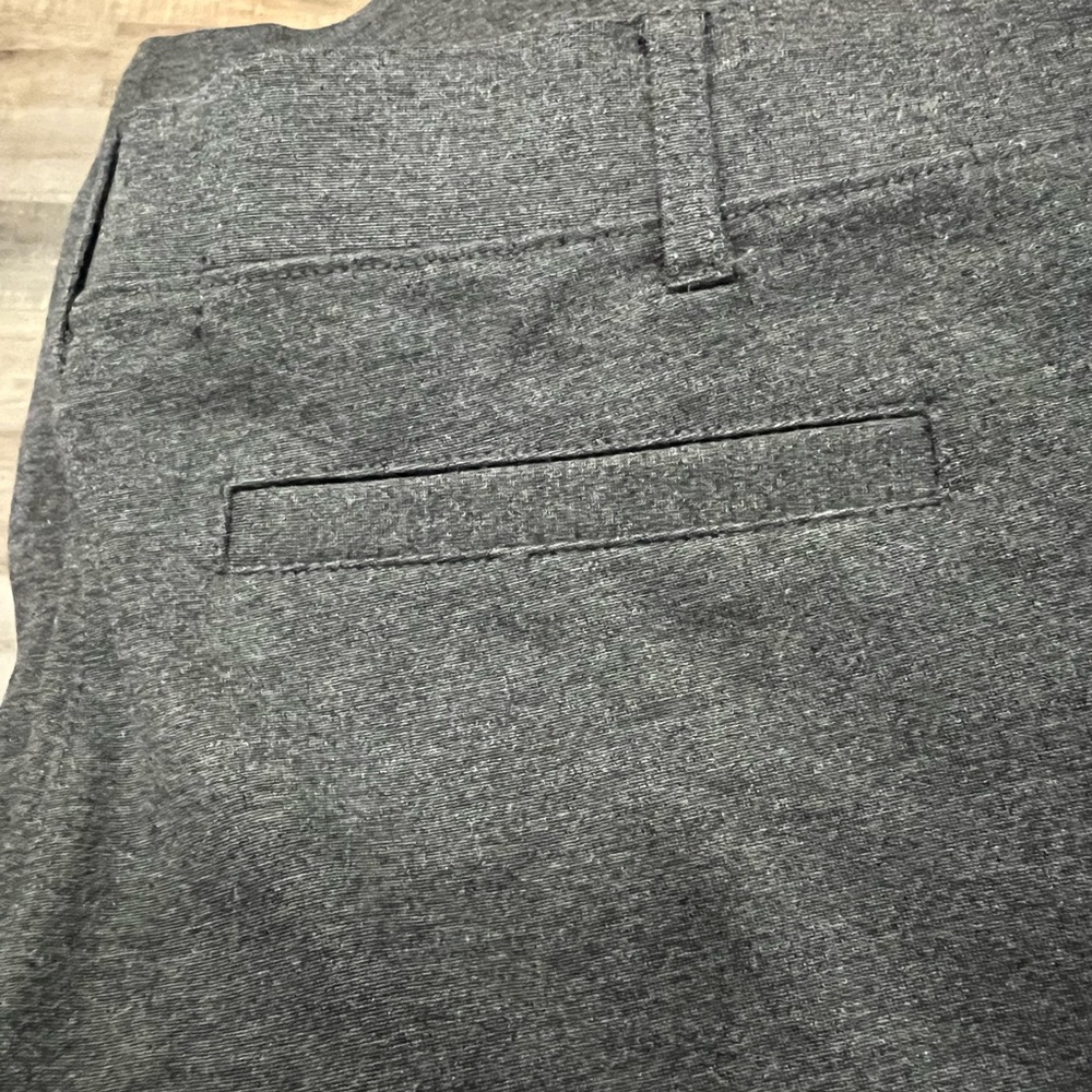 Quince Women's Charcoal Straight Leg pull on pants sz XS EUC - Picture 6 of 6